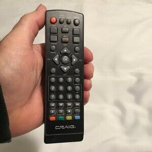 Craig Digital to Analog Broadcast Converter Remote Control CVD509